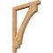 Ekena Millwork Imperial Craftsman Smooth Bracket, Western Red Cedar, 3 1/2"W x 36"D x 48"H BKT04X36X48IMP04SWR - alternate 1